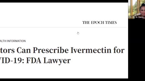 Doctors can prescribe Ivermectin for C19: FDA Lawyer | Huddle Shorts - 081223