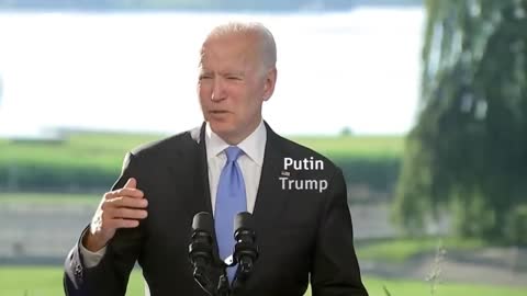 Biden Mumbles Than Confuses Putin With Trump Hilarious !