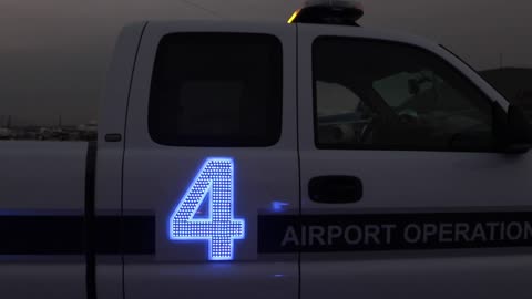 Lighted Car Numbers AirelXL