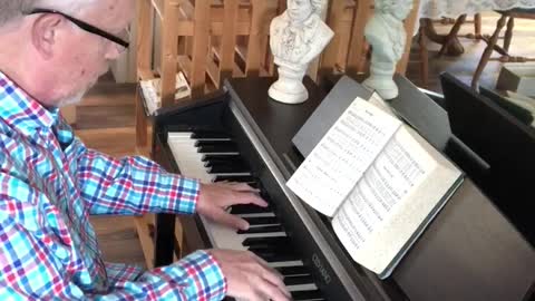 Jesus Paid It All — Kendall Straight on the piano