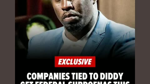 Diddy might have alot problems has has investigation going on 3/31/24