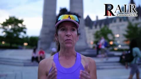 Stephanie McEvoy, one of the organizers for James Topp event