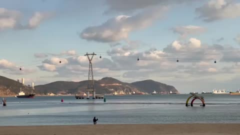 Ocean View in Busan, South Korea