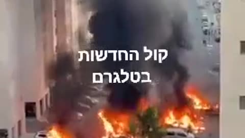 Rockets from Gaza strike on Ashkelon, Israel