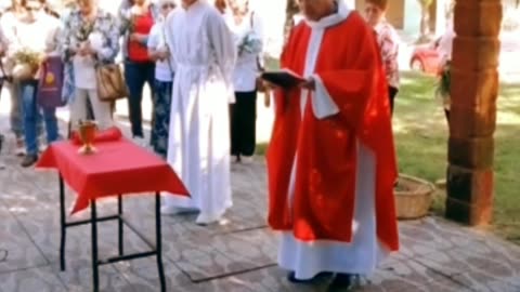 Comenzó Semana Santa en Parroquia de la Santa Cruz, Tacuarembó - Domingo de Ramos (2024)