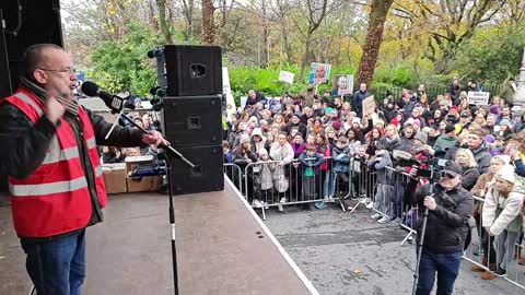 Rally outside the Dail Friday 3rd December 2021