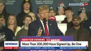 TRUMP: “50% of Haley's voters said they were voting for Joe Biden in November.”