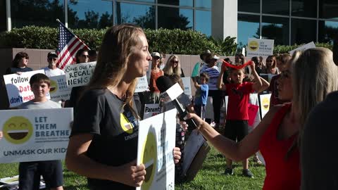 La Mesa Let Them Breathe Rally 8/3/21