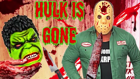 OH NO!!!! IS IT FRIDAY THE 13th ALREADY?? JASON TAKES OVER THE CRYPTOHULK STUDIO!! IS CRYPTOHULK IN DANGER????