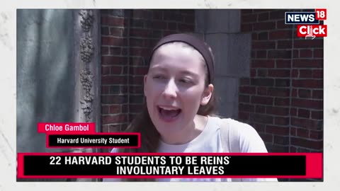 Student Protestors At Harvard University