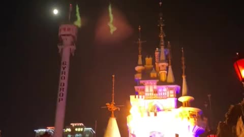 Crazy Halloween festival at Lotte world in Seoul