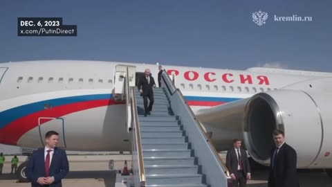 "Isolated" Putin gets royal welcoming in Dubai, United Arab Emirates!