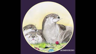 Otters and Lollipops Time Lapse Drawing
