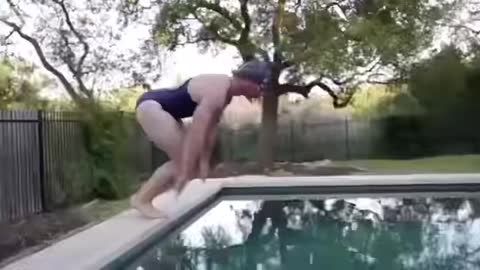 Dude in the Pool