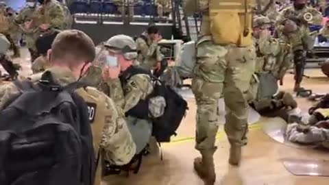 National Guard Troops Arrive in D.C. Ahead of Biden's Inauguration