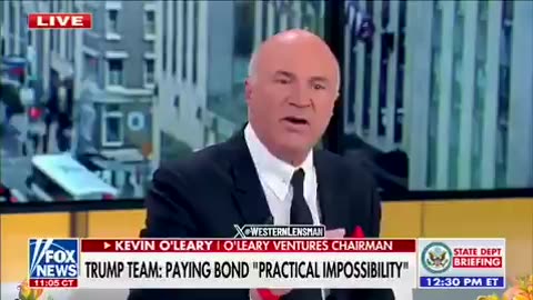 Kevin O’Leary is SPOT ON when asked about Leticia James seizing Trump’s assets.