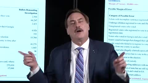 Mike Lindell Shows Absolute Proof of Voter Fraud in the 2020 Elections