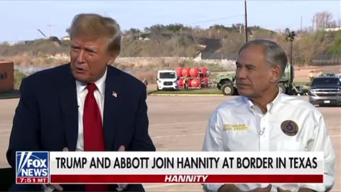 Exclusive President Trump Interview With Hannity Part 3 Joined by Governor Greg Abbott