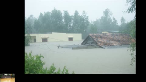 Aere Storm enters VietNam and hydroelectric dams flushing.