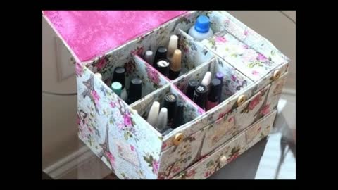 98 Great Craft Ideas with Shoe Boxes 3