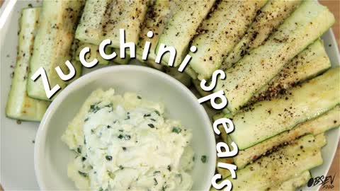 Enjoy Your New Year's Diet With Our Parmesan Zucchini Spears