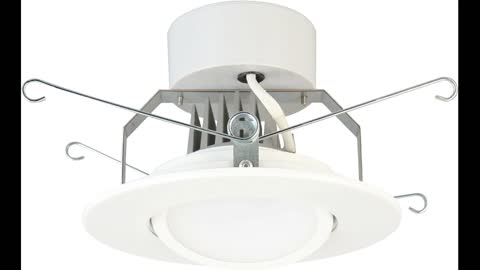 Review: Lithonia Lighting 56 Inch White Retrofit LED Recessed Downlight, 12W Dimmable with 300...