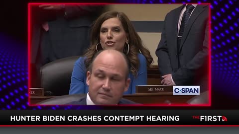 Hunter Biden Crashes Contempt Of Congress Hearing