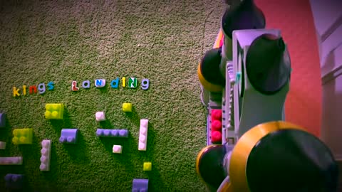 Dad uses daughter's toys to recreate 'Game Of Thrones' theme song