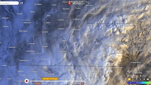 Very Heavy Military Chemtrail Operation Over Northeastern United States