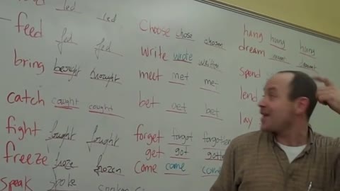 Learn English ESL Irregular Verbs Grammar Rap Song! Stick Stuck Stuck with Fluency MC!
