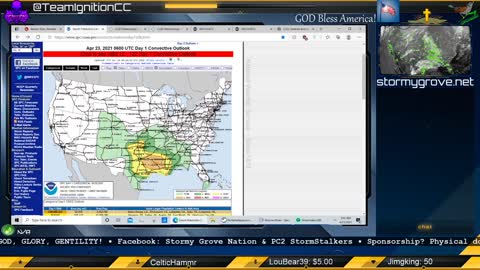 April 23-24, 2021 Southern U.S. Severe Weather Briefing | PC2 StormStalkers