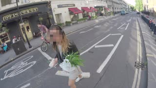 Moving Pedestrians from the Bicycle Lane