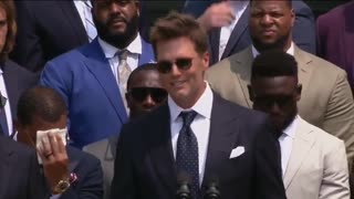 Tom Brady Trolls Trump at the W.H.