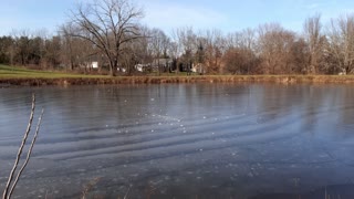 Throwing Ice on a Frozen Lake