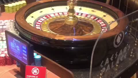 Bad day in vegas on the Roulette Table