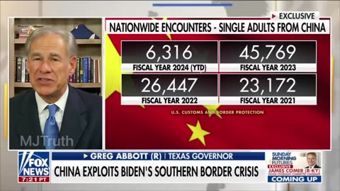 Texas Gov Gregg Abbott - Illegal Border Crossings to Become a State Crime