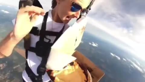 Have you ever eaten cake while skydiving hahahahahaha