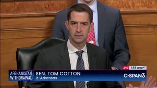 Tom Cotton questions top brass on Afghanistan