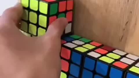 Amazing talent with Rubik’s cubed