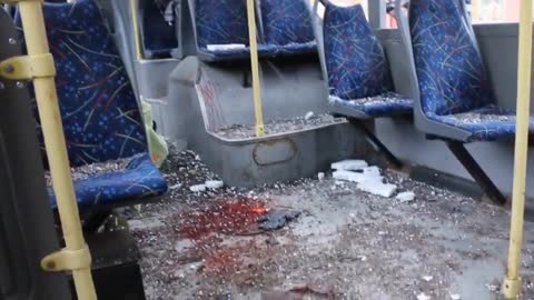 Thirteen Civilians Killed After City Bus Shelled By Russian Terrorists In Donetsk, Jan 22 2015