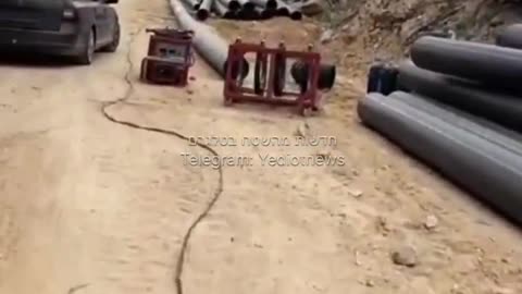 ►🚨🇵🇸🇵🇸🇵🇸⚡️ Khan Yunis crews repairing water lines and opening roads upon Zionist withdrawal