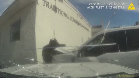 Intense bodycam video shows suspect shootout with deputies before crashing into Mount Dora synagogue
