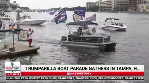 Trumparilla MAGA Fest Boat Parade in Tampa, FL- 1