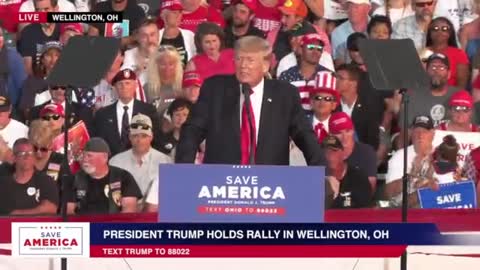 Trump LIVE: President Donald J Trump in Wellington, OH