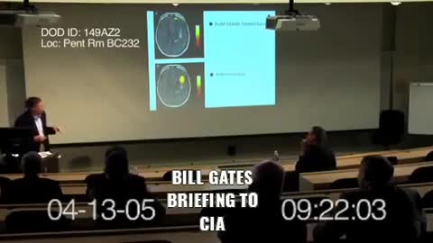 Bill Gates Briefing CIA on Apr 13-2005 about creating vaccine to destroy your god gene