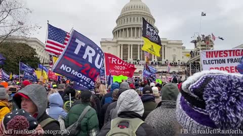 January 6th - At the Capitol Building PEACEFULLY! - "Our House!" - Part 7