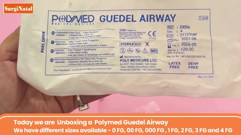 Buy Polymed Guedel Airway - Surginatal
