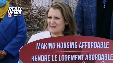 Trudeau's Minister of Finance on our housing crisis: "it's just a problem of numbers, and of math"