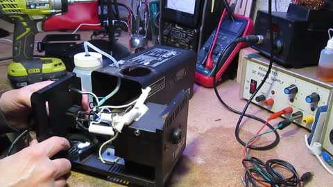 Fixing a Dead Chauvet DJ Hurricane 700 Fog Machine