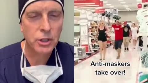 Doctor's reaction to anti-maskers is unbelievable